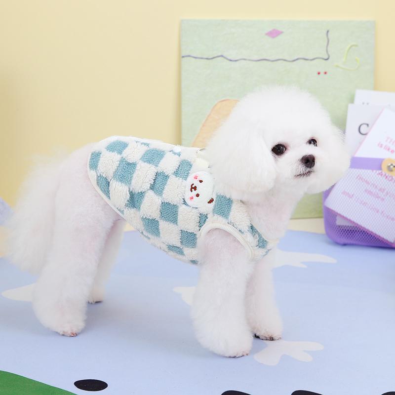 Soft Fleece Dog Jacket Vest Winter Dog Clothes for Small Dogs Cats Warm Coat Chihuahua Clothing French Bulldog Pug Pet Costume