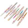 9Pcs Ergonomic Handle Crochet Hook 2mm-6mm Ergonomic Crochet Needle Soft Handle Crochet Hook for Beginner Hobbyist