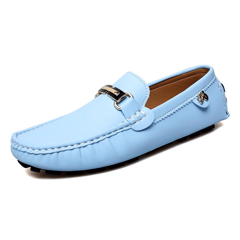 Men's Leather Shoes Boat Shoes Large Size