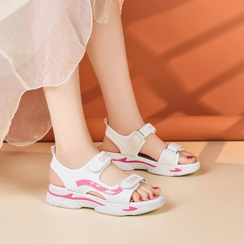 34-42 Summer Women's Fashion Sole MD Lightweight  Casual Sandals Women's Beach Shoes Slippers for Girls
