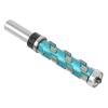 12 mm 1/2-Zoll-Schaft Flush Trim Vollhartmetall-Spiraloberlager-CNC-Fräser Kompressionsschnitt-Schaftfräser-Bit-Gesichts-Holzfräser