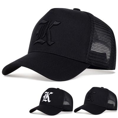 Volnočasová Nastavitelná Vyšívaná Baseballová Čepice Bavlna Unisex Golfová Sportovní Čepice Venkovní Ochrana Proti Slunci Trucker Čepice Cestovní Čepice Hip Hop Čepice