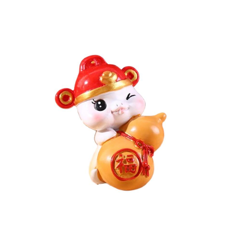 Cute New Year Snake Figurine Traditional Small Snake Ornament  New Year Decoration Gifts