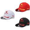 Pointed Five Star Embroidery Baseball Cap Sun Protection Peaked Caps Hat Fashion