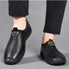 Fashion Spring Autumn Leather Slip-on Loafers for Women Fashion Light Soft-soled Men's Driving Shoes Designer Business Dress Shoes Male
