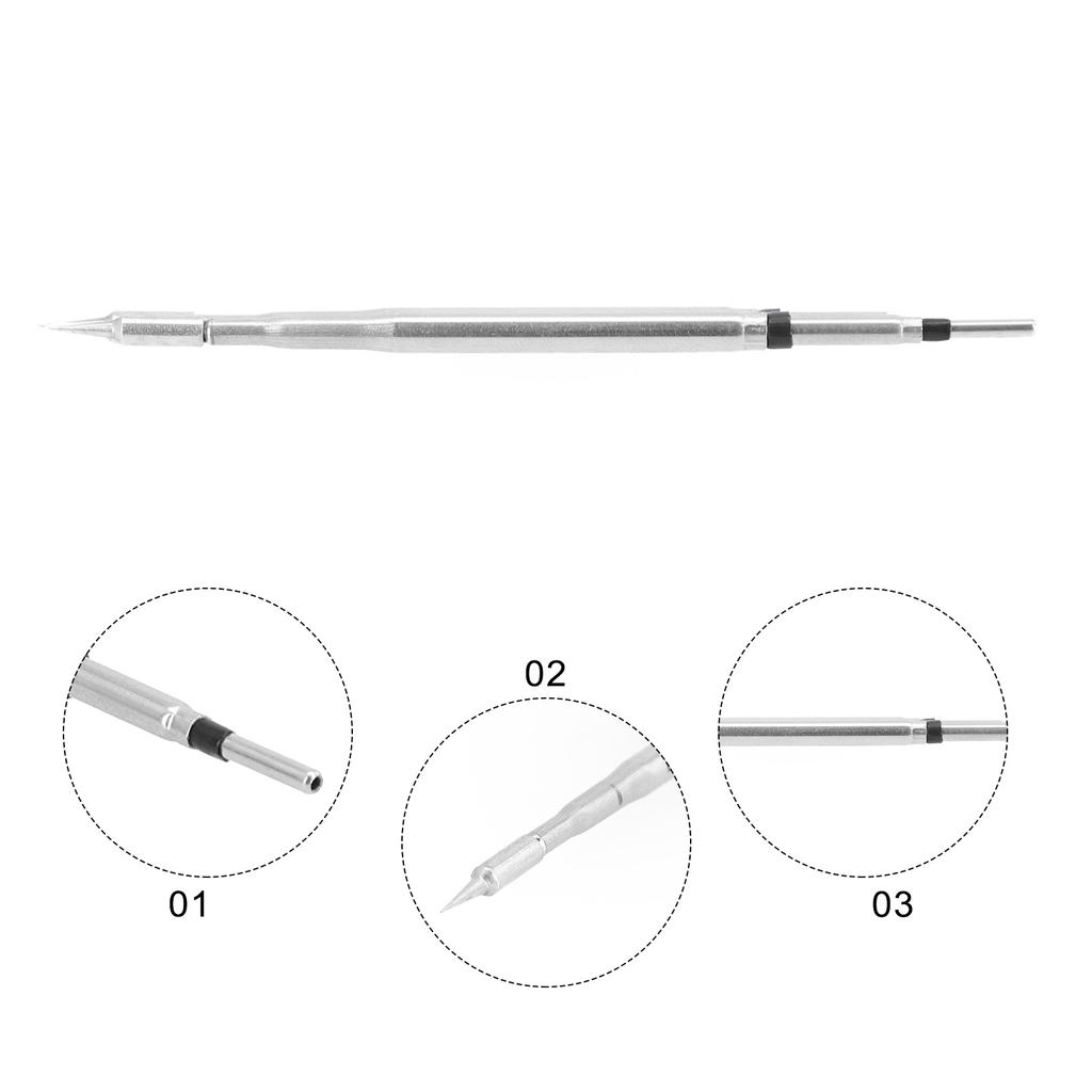 Reliable C210 Soldering Tip for JBC C210 T12 Soldering Iron with Quick Heat Response for Professional Grade Electronics Work