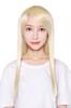 Paruka Cosplay Plná paruka Dlouhá paruka Rovná Blond Přírodní Hladká Tepelně odolná paruka Paruka se síťkou [Fujitatsu] Polodlouhá LML60-T0915