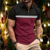 Collar Slim Fit Men's T-shirt Polo Shirt