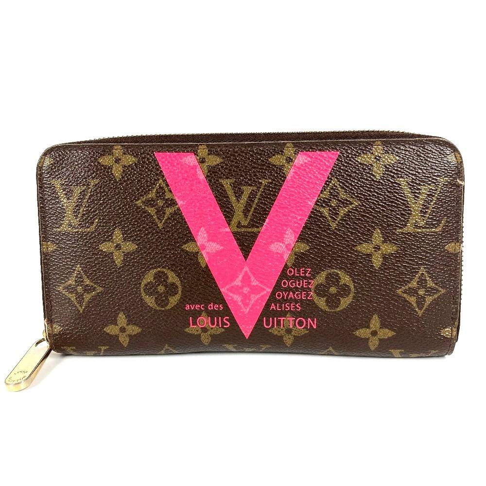 Louis Vuitton M60936 Monogram V motif Zippy Wallet Zip Around Long Wallet