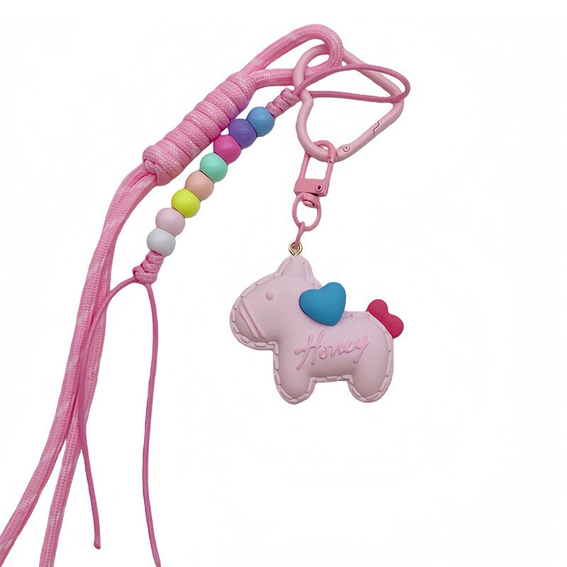 Resin Little Horse Creative Trinkets, Cute Horse Year Pendants, Keychains, and Instant Money Bag Pendants