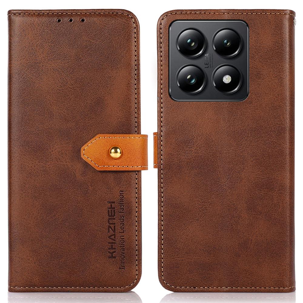 

KHAZNEH For Xiaomi 14T Pro Wallet Phone Case Stand Leather Flip Cover D