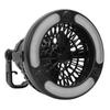 ABS Lightweight 18LED Portable Multifunction Outdoor Camping Tent Fan Light with Hook