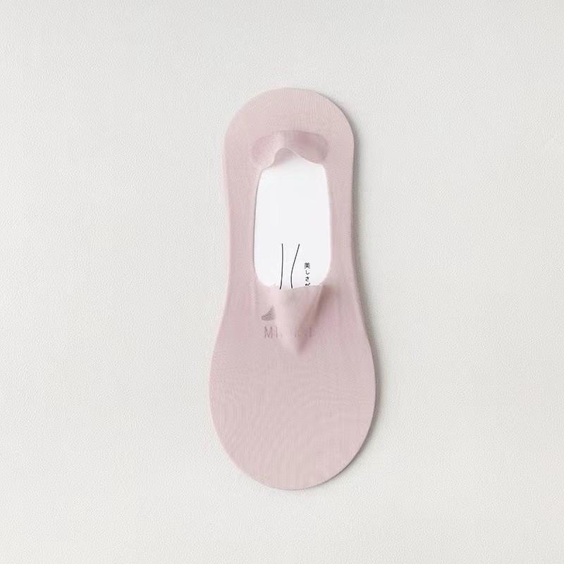 Thin Mesh Non-Slip Women's Low-Cut Invisible Socks, Breathable and Versatile Boat Style