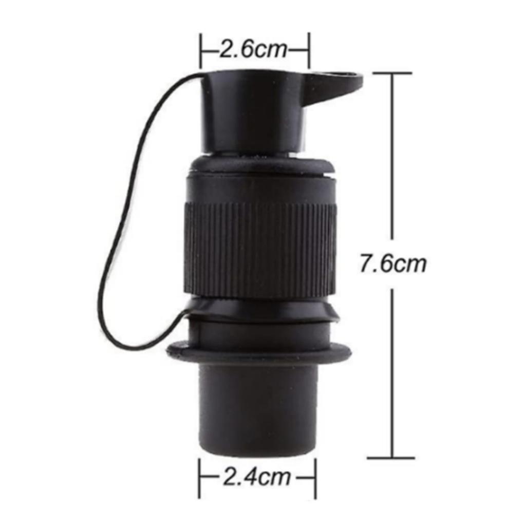 DIAYWER 3 Pin Trailer Connector Round 3 Pole Trailer Tractor Electric Caravan Truck for DIAYWER (Connector 1)