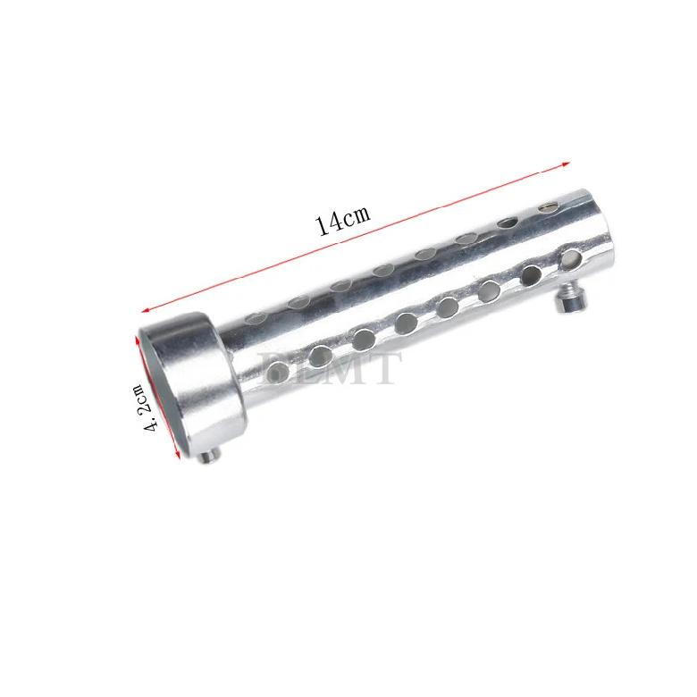 35mm 42mm 45mm 48mm 60mm Universal DB Killer Slip On Motorcycle Silencer Exhaust Flow Moto Escape Muffler