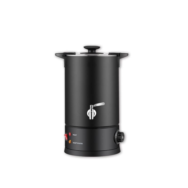 Stainless Steel Large Capacity Wax Melting Pot with Anti-Dry Burning Feature