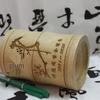 Bamboo Multifunctional Pen Holder - Creative Desk Ornament for Students and Business Gifts