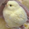 Elastic Stress Reliever Handmade Chick Relief Toy Pocket Size Ultra Soft Squeeze Pressure Fidget Anxiety Release Pinch Sensory Easter Stuffers Animal