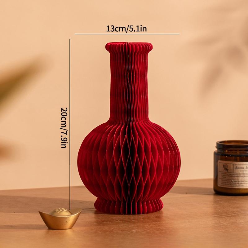 Horse Shape Ornaments For  Chinese New Year Desktop Parper Honeycomb Balls Festival Party Gifts Room Decoration