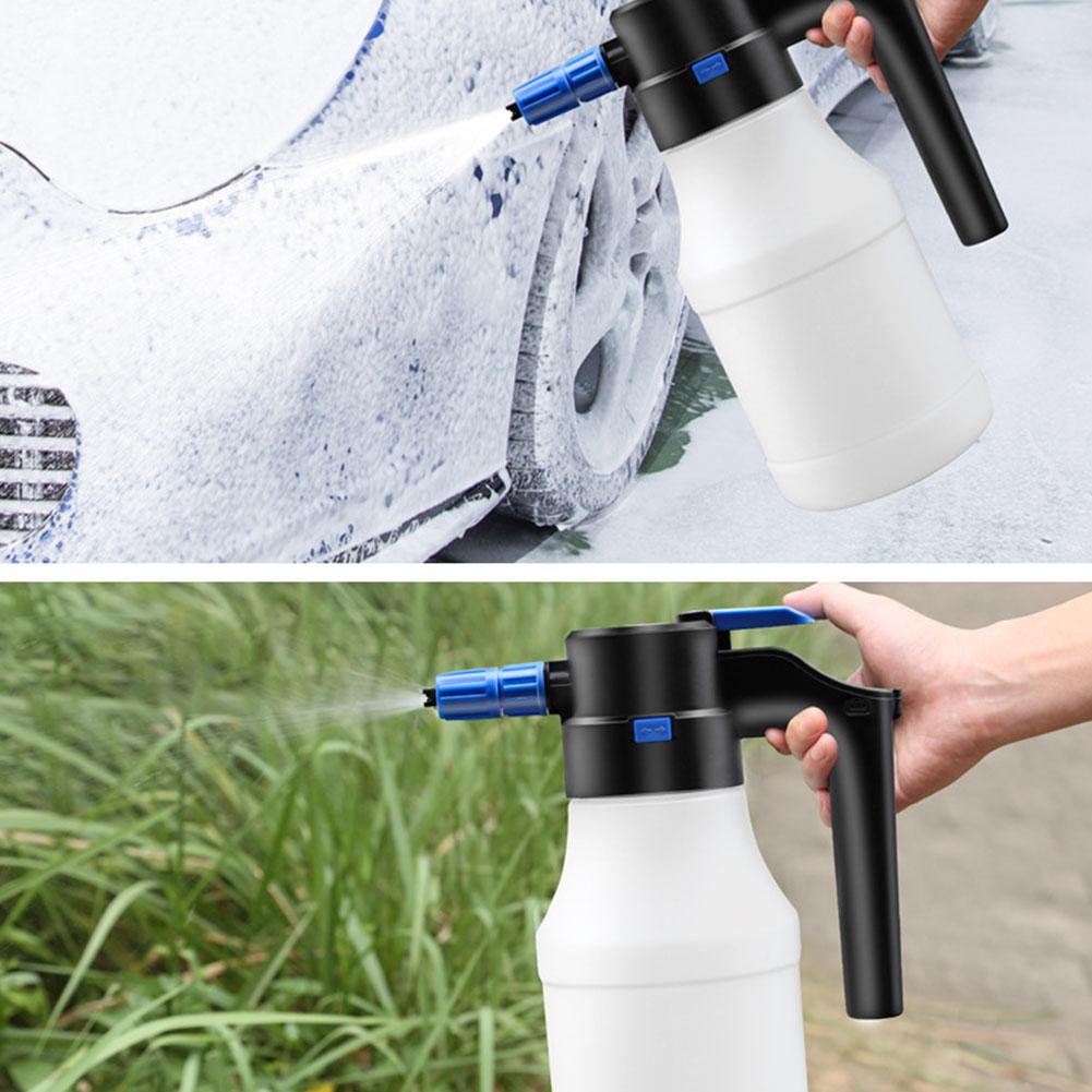 Electric Foam Sprayer 1.5L Foam Generator For Car Wash Foam Lance Endurance Car Wash Towel Foam Wash K4Y1