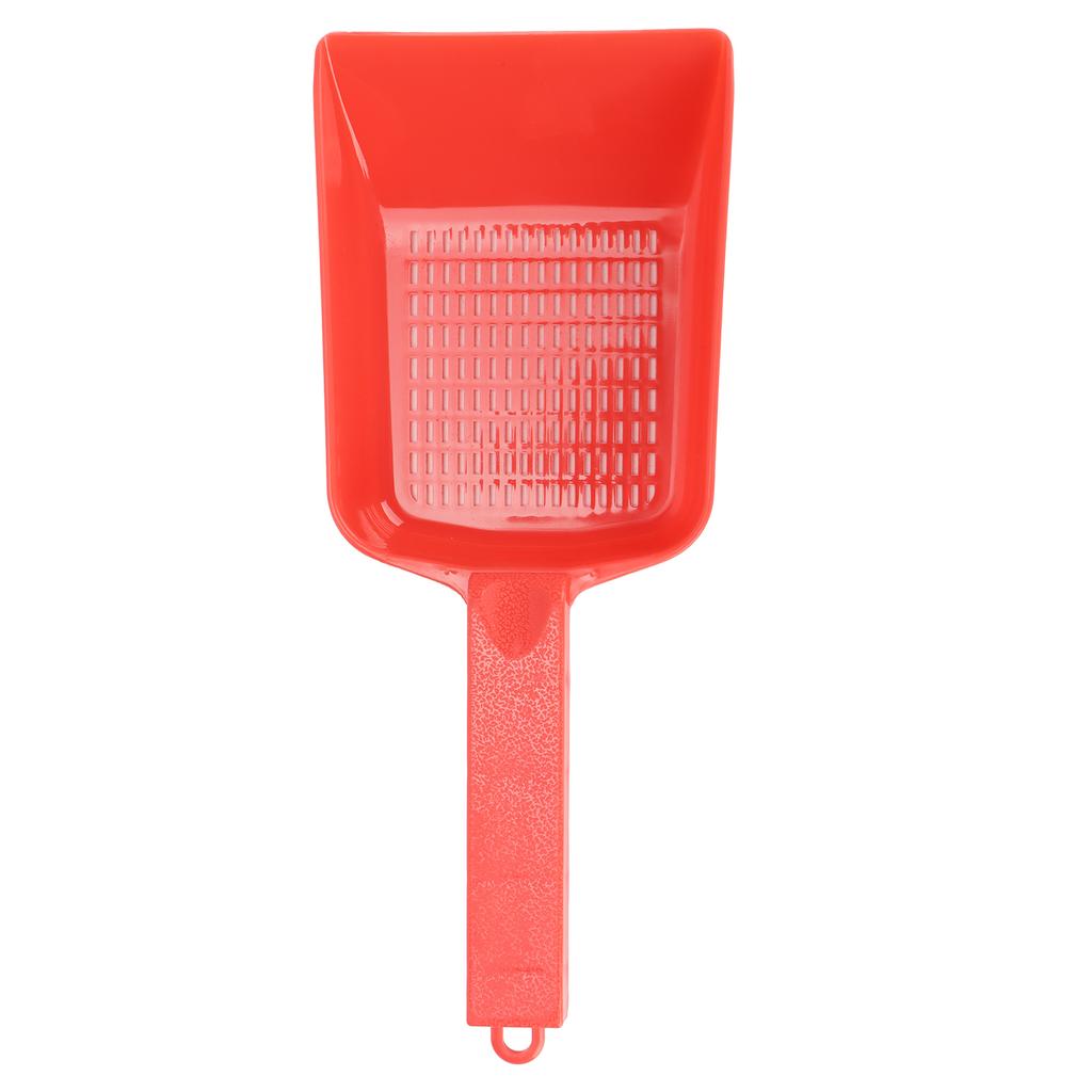 Gravel Sand Shovel Aquarium Sand Scooper Fish Tank Cleaning Tool Red for Home Garden Pool