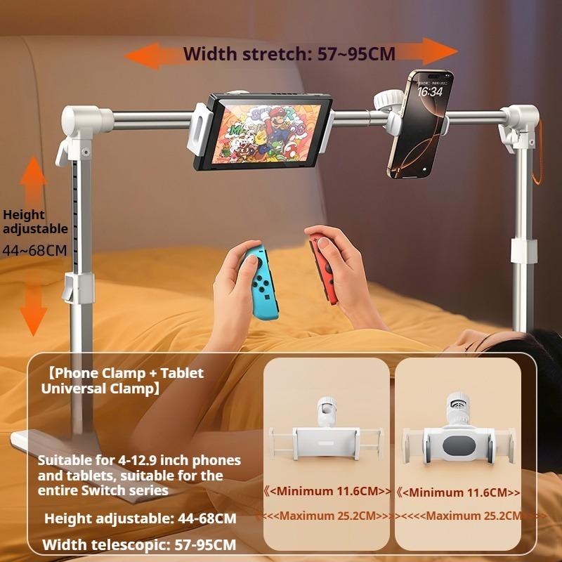 Eary for Switch 2 for Nintendo Stand for Bed Height Adjustable Phone Tablet Holder Foldable Playstand for iPad Pro 4.7-12.9 inch