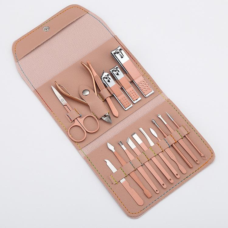 Custom Nail Clipper Set: Clippers, Tweezers, Scissors, Ear Pick & Foot Care Tools