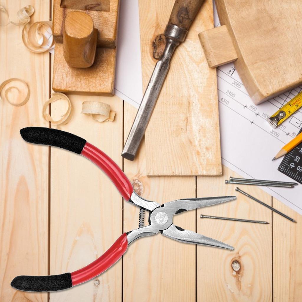 Needle Nose Pliers Terminals Crimping Plier Jewelry Making Hand Tool Electrical Clamp Diy Atomizer Tool Sharp Nose Plier