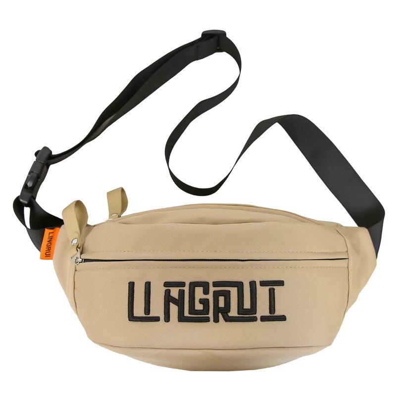 Unisex Fashion Waist Bag – Large Capacity, Lightweight, Casual Sports Shoulder/Crossbody Bag