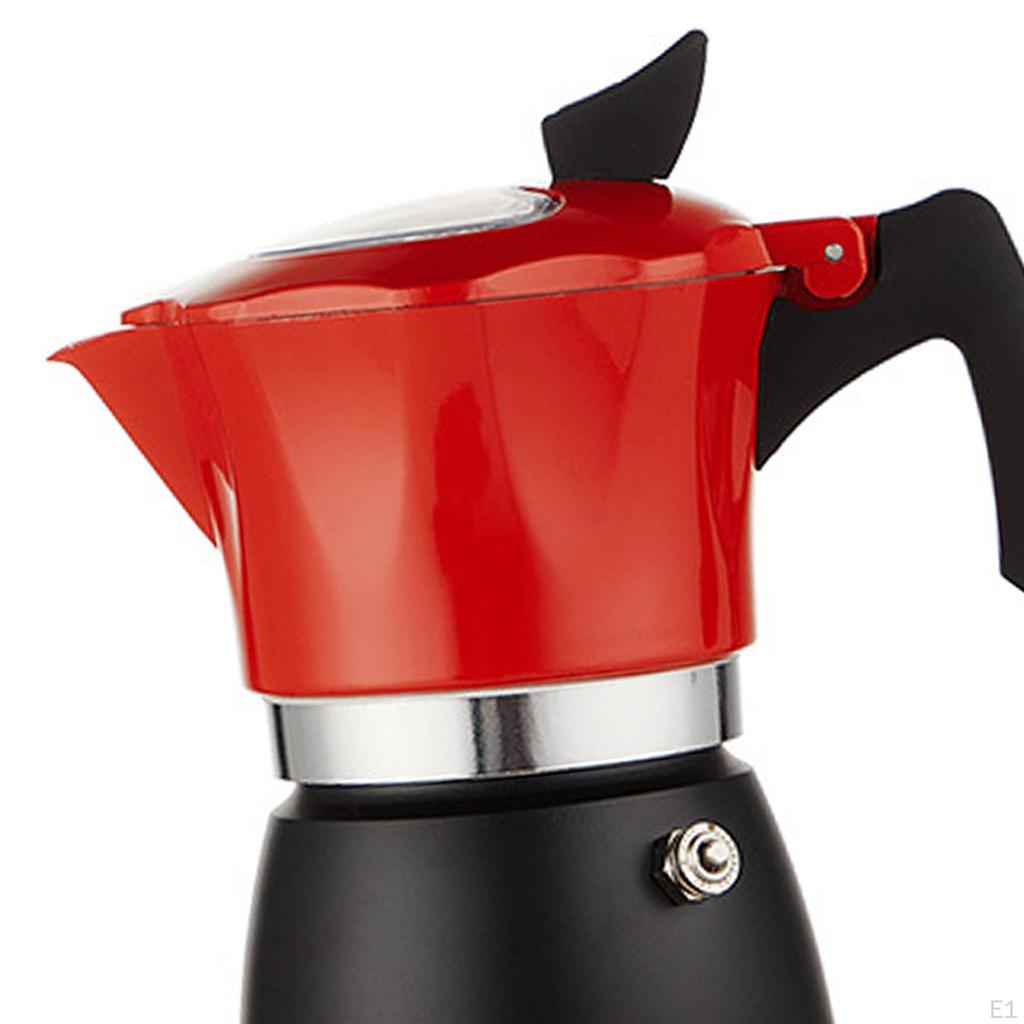 Aluminum Maker, Percolator Pot for ,Cappuccino, Latte and , Perfect Camping