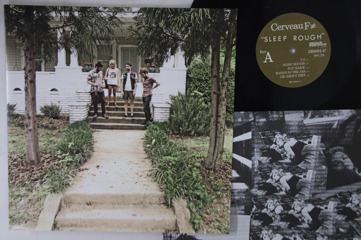 

LP Record BRAIN F Sleep Rough GRAVE049 GRAVE MISTAKE 2011 US Rock Used