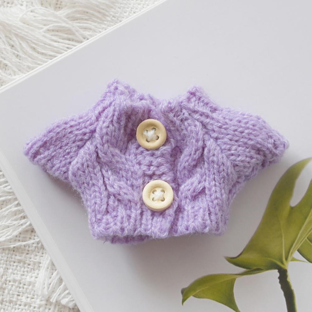 

Для 14 см хлопковый комбинезон для кукол с мультяшным сердцем, сменный наряд для плюшевой куклы, аксессуары для игрового домика, мини-одежда 12