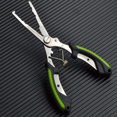 Ergonomics Fish Pliers Anti-slip High-strength Fishing Tied Hooks Pliers Multifunctional Non-Slip Handle Luya Pliers