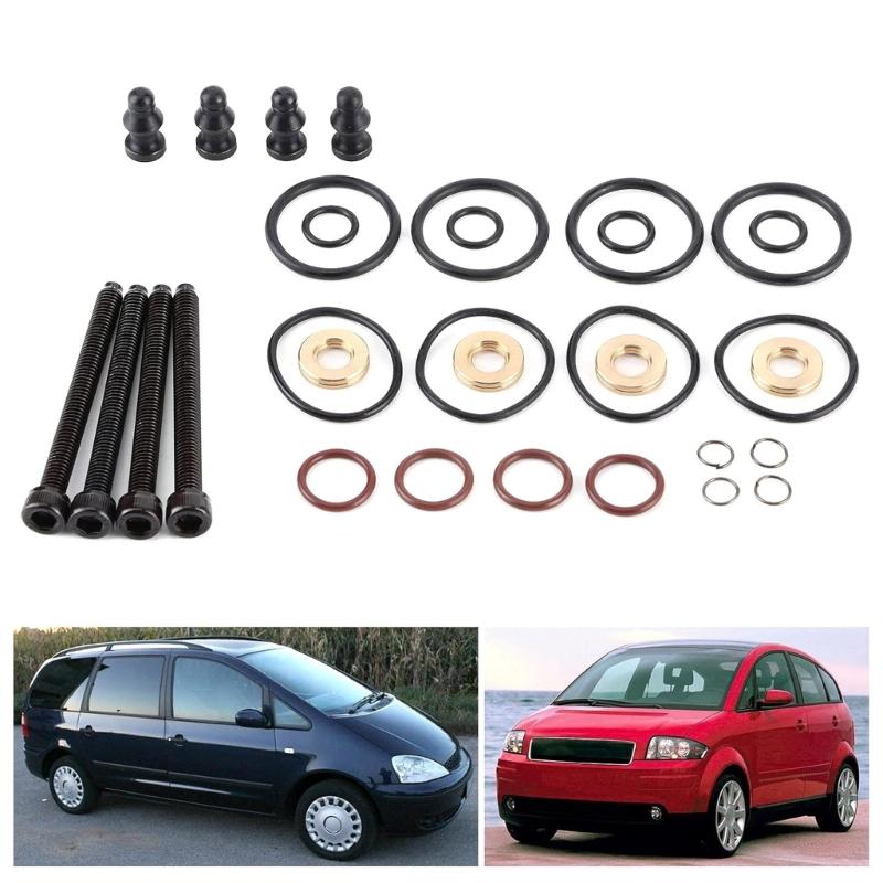Kit de etanșare și șuruburi îmbunătățit pentru injectorul de combustibil auto înlocuiește PDE 1417010997