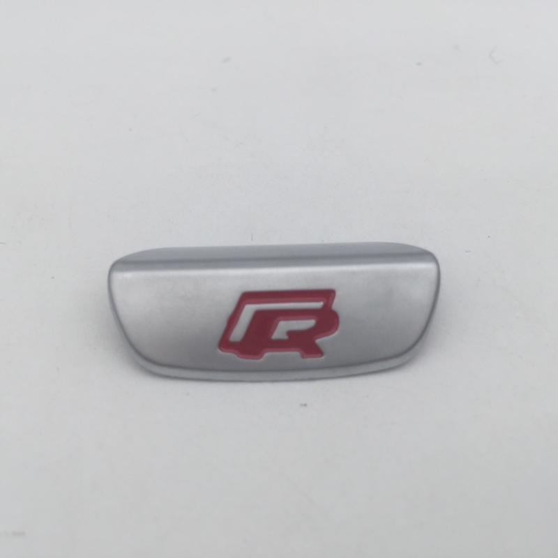 2026 Hot For Volkswagen VW 1pcs 3D ABS for R Line Car Emblem Steering Wheel Center Cover Badge Sticker Decal Styling Auto Access