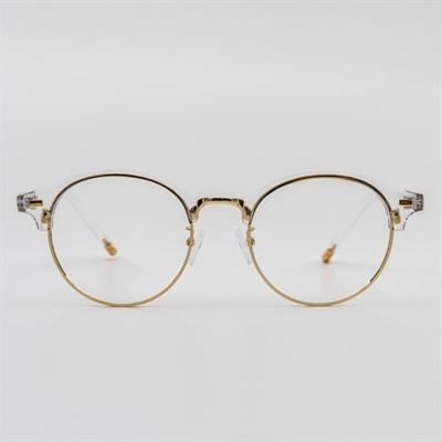 SBKA Raid Clear Horn-rimmed Glasses