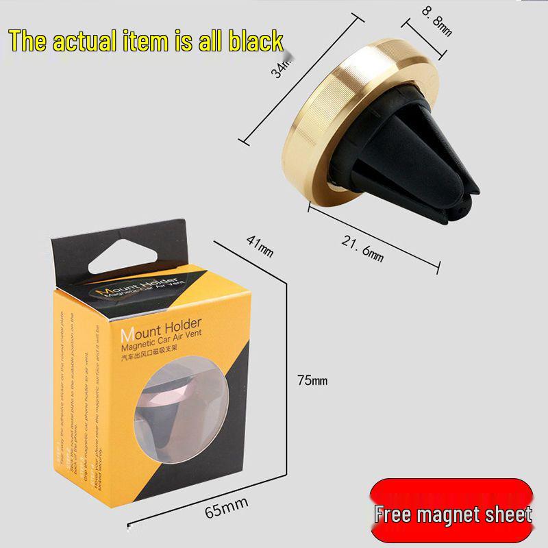 360° Rotating Magnetic Car Phone Holder for Air Vent & Dashboard
