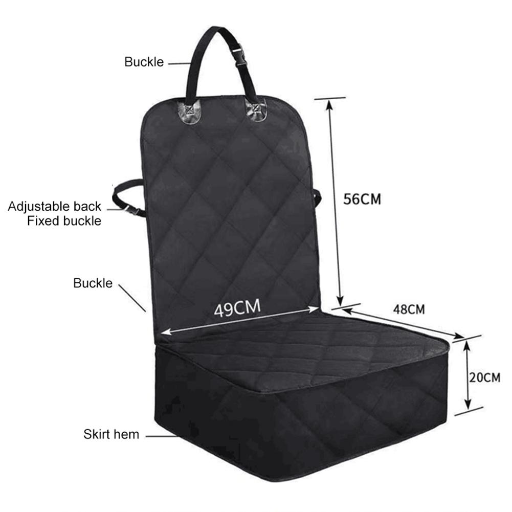 Husă de scaun auto pentru câini, impermeabilă, antiderapantă, pentru animale de companie, pisică, câine, transportator, pliabilă, pentru scaunul din spate, protector, accesorii de călătorie auto