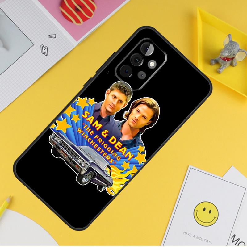 Supernatural TV Case For Samsung Galaxy A36 A16 A56 A06 A54 A34 A14 A13 A53 A12 A22 A32 A52 A35 A17 A15 A55