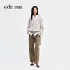 Edition Women's Wool Cashmere V-Neck Pullover Sweater