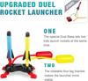 Outdoor Toy Rocket Launcher for Kids Dueling Outdoor Games for Child Stomp Launch Pad  Steam Gift for Boys and Girl Foam Rocket