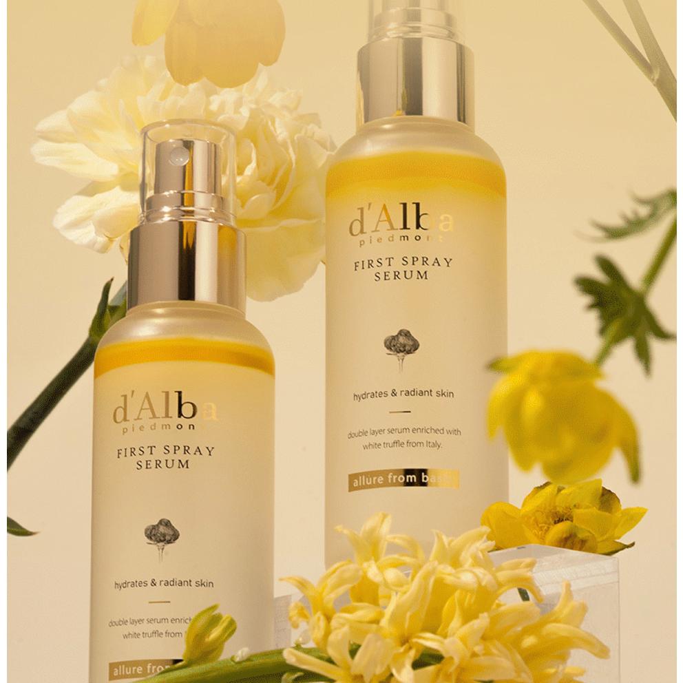 d'Alba White Truffle First Spray Serum, 100ml, 2-Pack