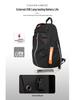 Men's Fashion Business Travel Backpack Set: 3-Piece Multifunctional Bag for Cross-Border Use