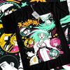 Tenchi Muyou In LoveTshirt Japanese Animation Comic Anime Unisexga Shirt Black