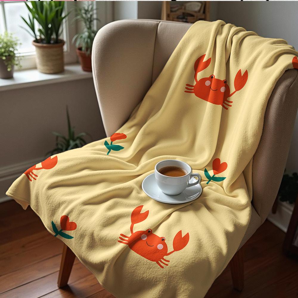 Cartoon Cow Face Cow Cartoon Anime Print Flannel Blanket Soft Warm Throw for Kids Bedroom Sofa Christmas Office Car