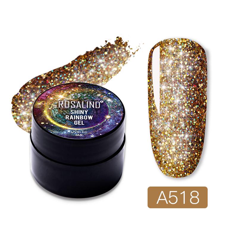 UV Nail Gel Polish Neon Rainbow Hybrid Varnish Platinum Gel Paint For Manicure
