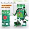 Transforming Internet Celebrity Cola Robot Mecha Toy for Kids