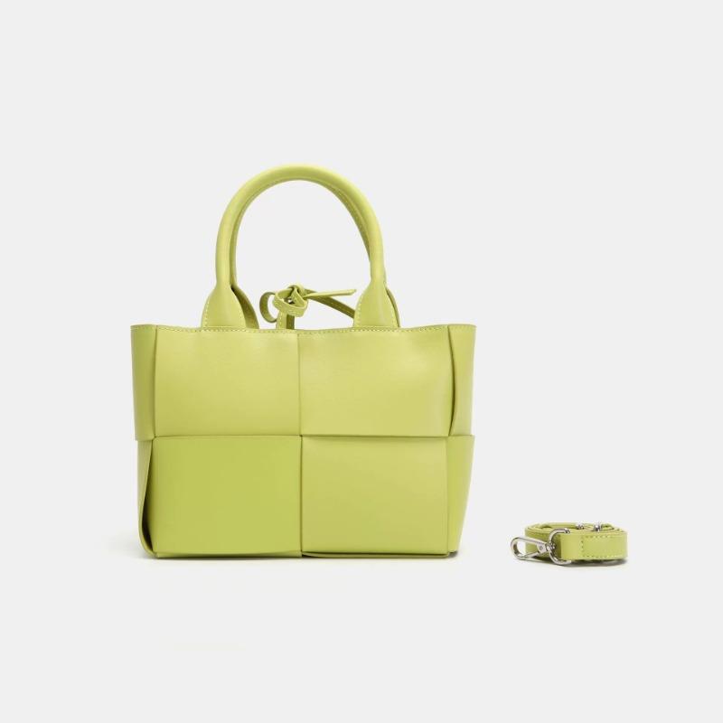 Jednoduchá módní ležérní kabelka s velkou kapacitou, tkaná taška tote z hovězí kůže, taška přes rameno