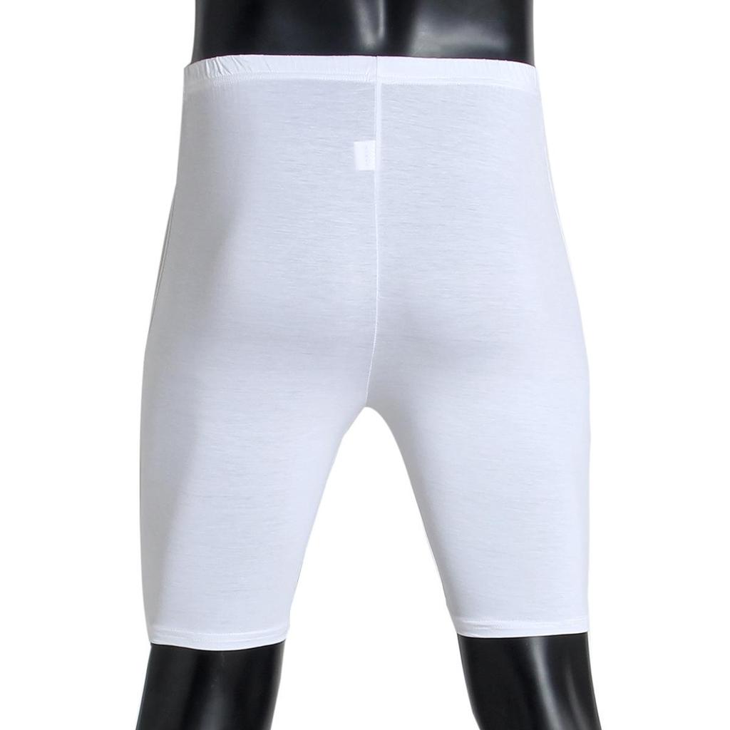 Modal Solid Color Men's Robe with Underwear Shorts H3303