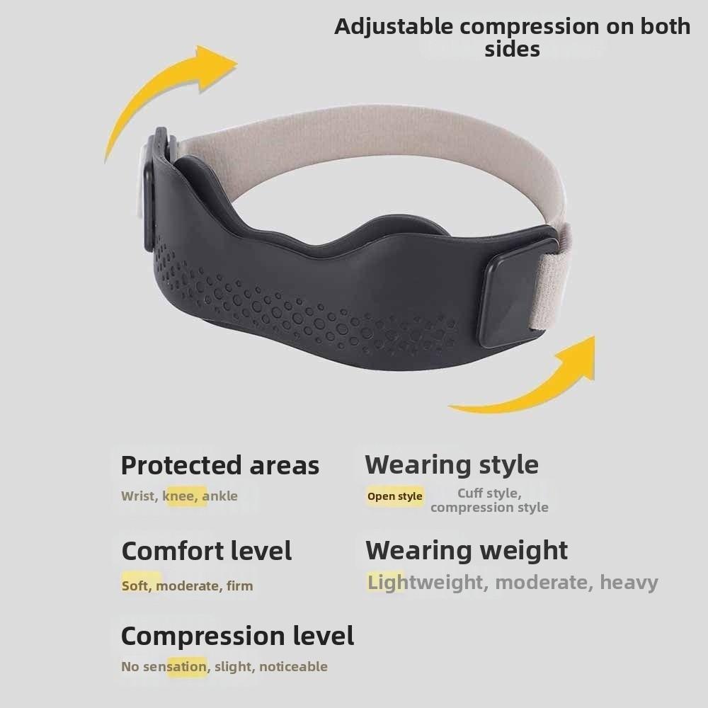 1Pair Flexible Patella Tendon Knee Straps Fixed Protection Sports Support Band  Sports Use